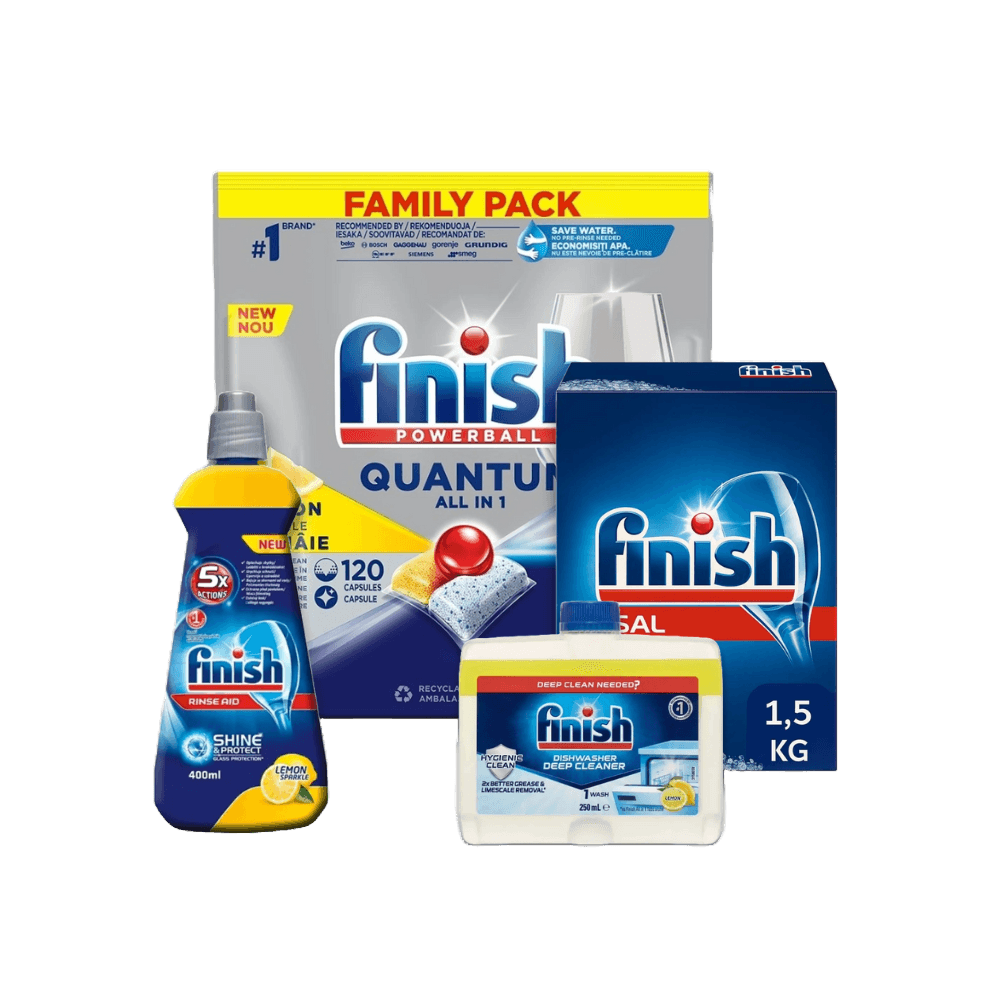 FINISH  Сет за машина за садови 4/1