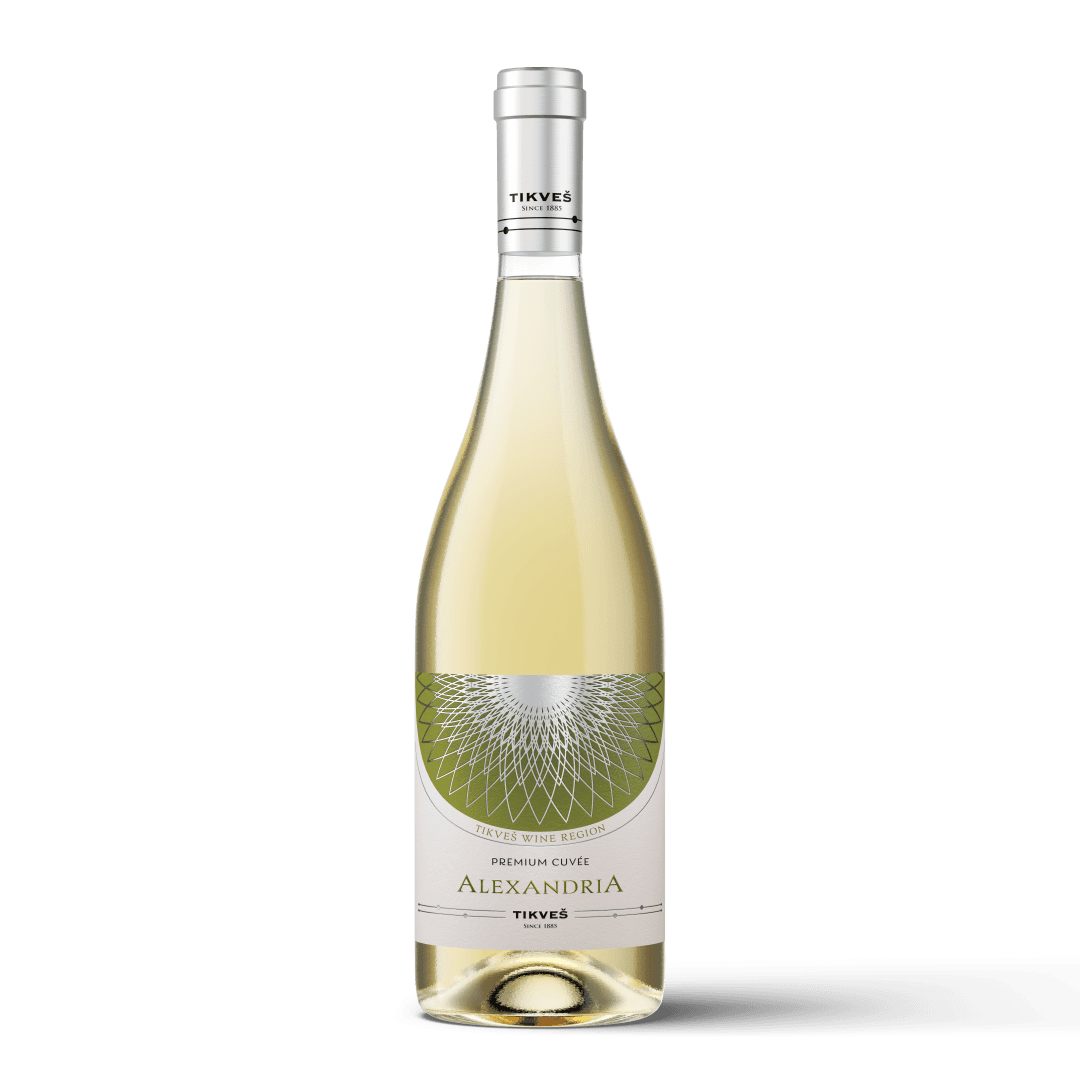 ТИКВЕШ Бело вино Александрија куве 0.75L