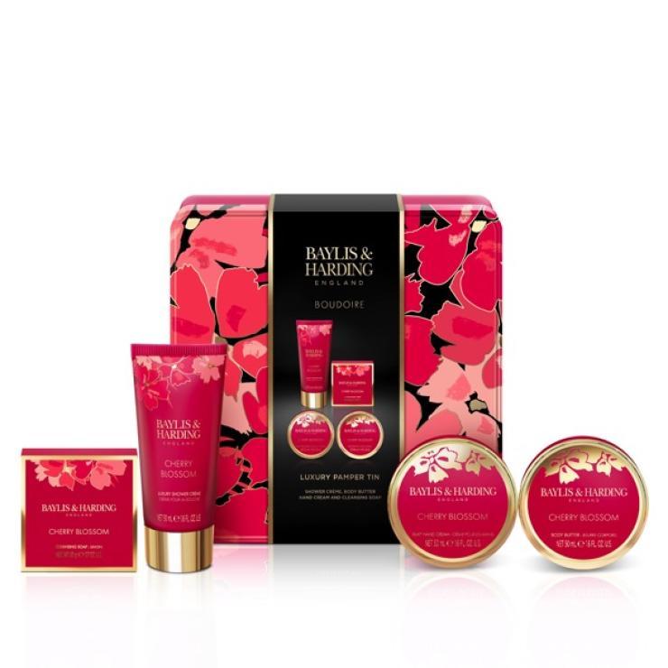 BAYLIS & HARDING Boudiore Cherry Blossom Луксузен Подарок сет за нега