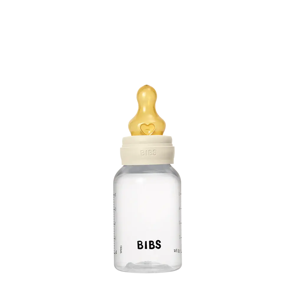 Шише BIBS со бавен проток, 150 мл, беж