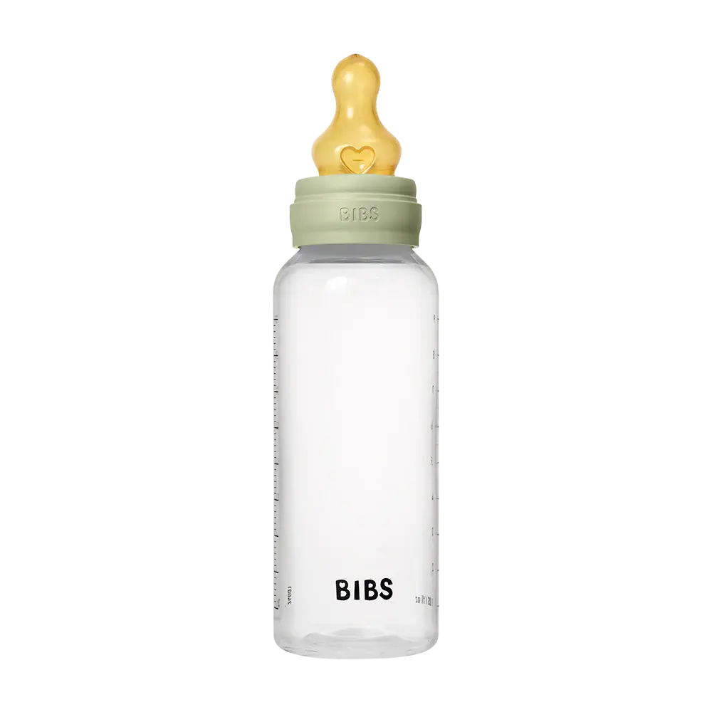 Шише BIBS со среден проток, 270 мл, зелено