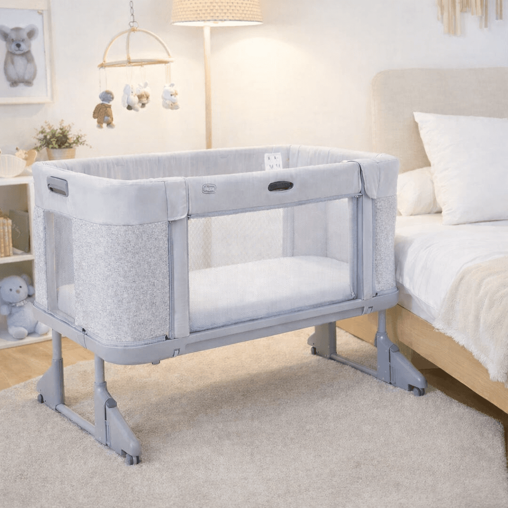 CHICCO Креветче Next2 Me Forever Cosleeping Cot Ash Gray