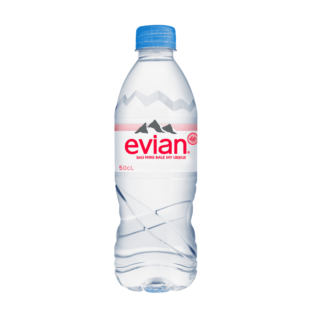EVIAN Флаширана вода 0.5 L