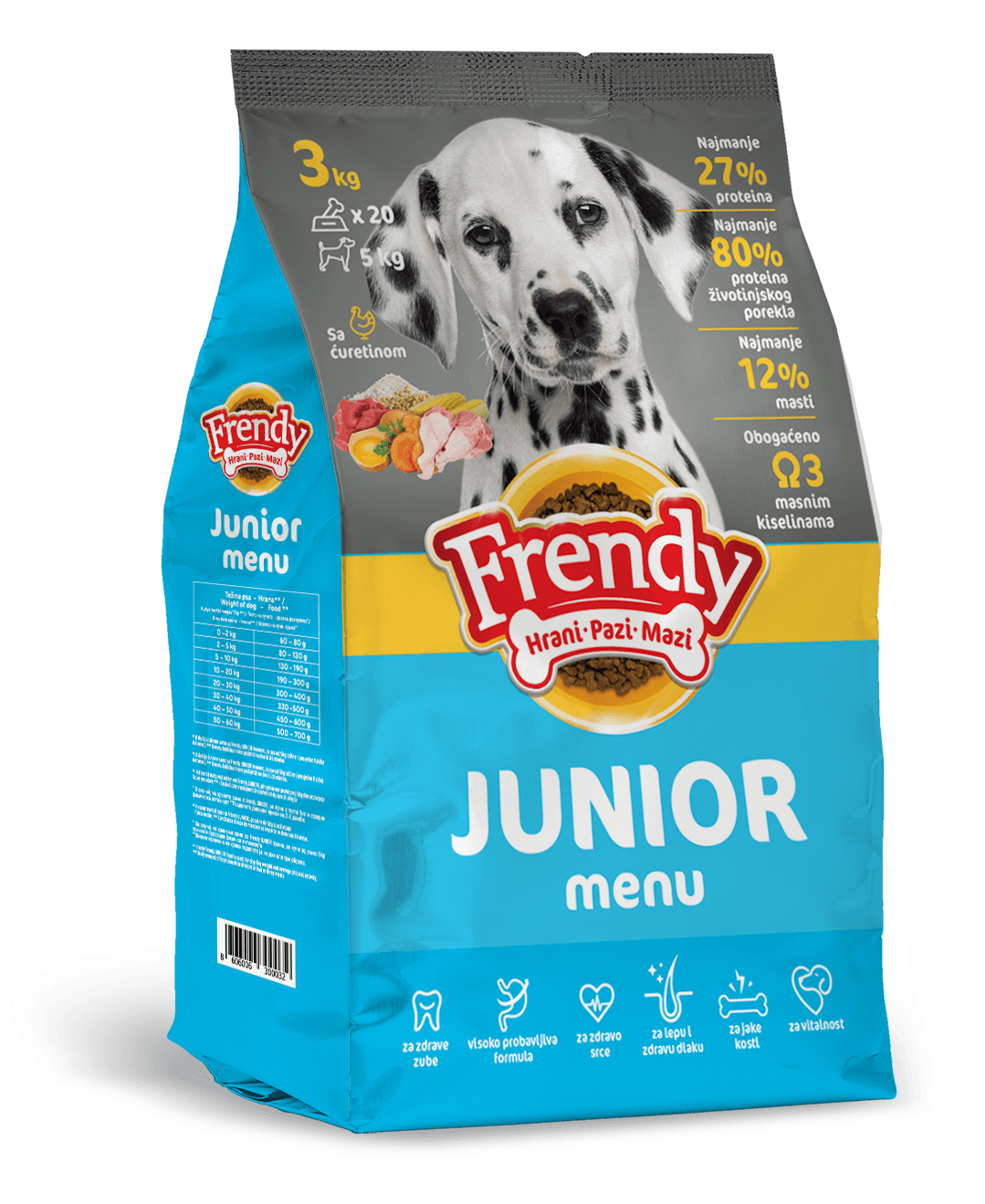 FRENDY JUNIOR Храна за кучиња 10кг