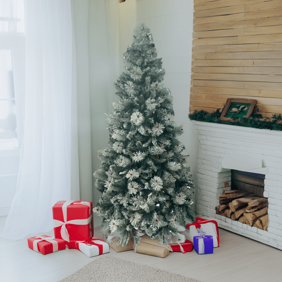 Rebecca Winter Wonderland Новогодишна Снежна Елка, 210cm