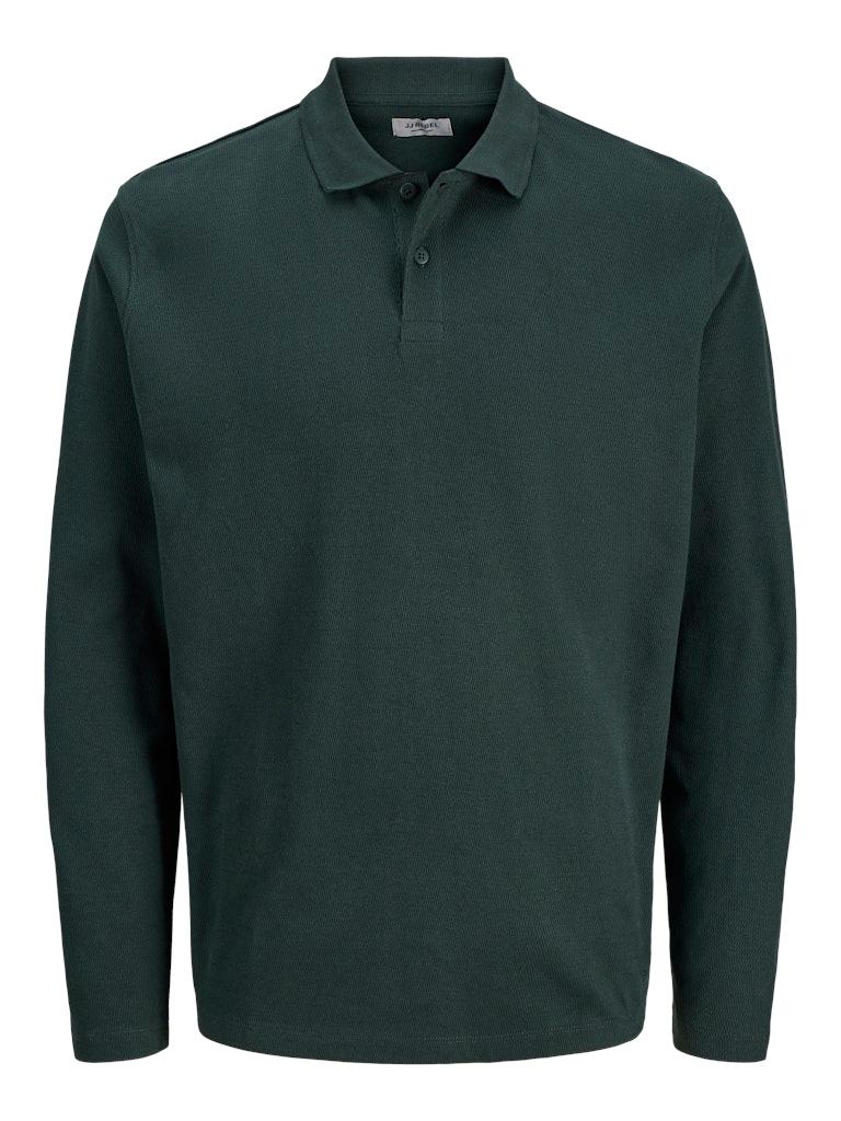 Машка поло маица JJ REBEL 12288072, темно зелена