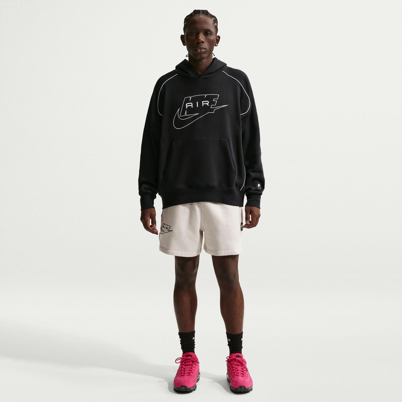 Машка дуксерка Nike Air Po IF1266, црна