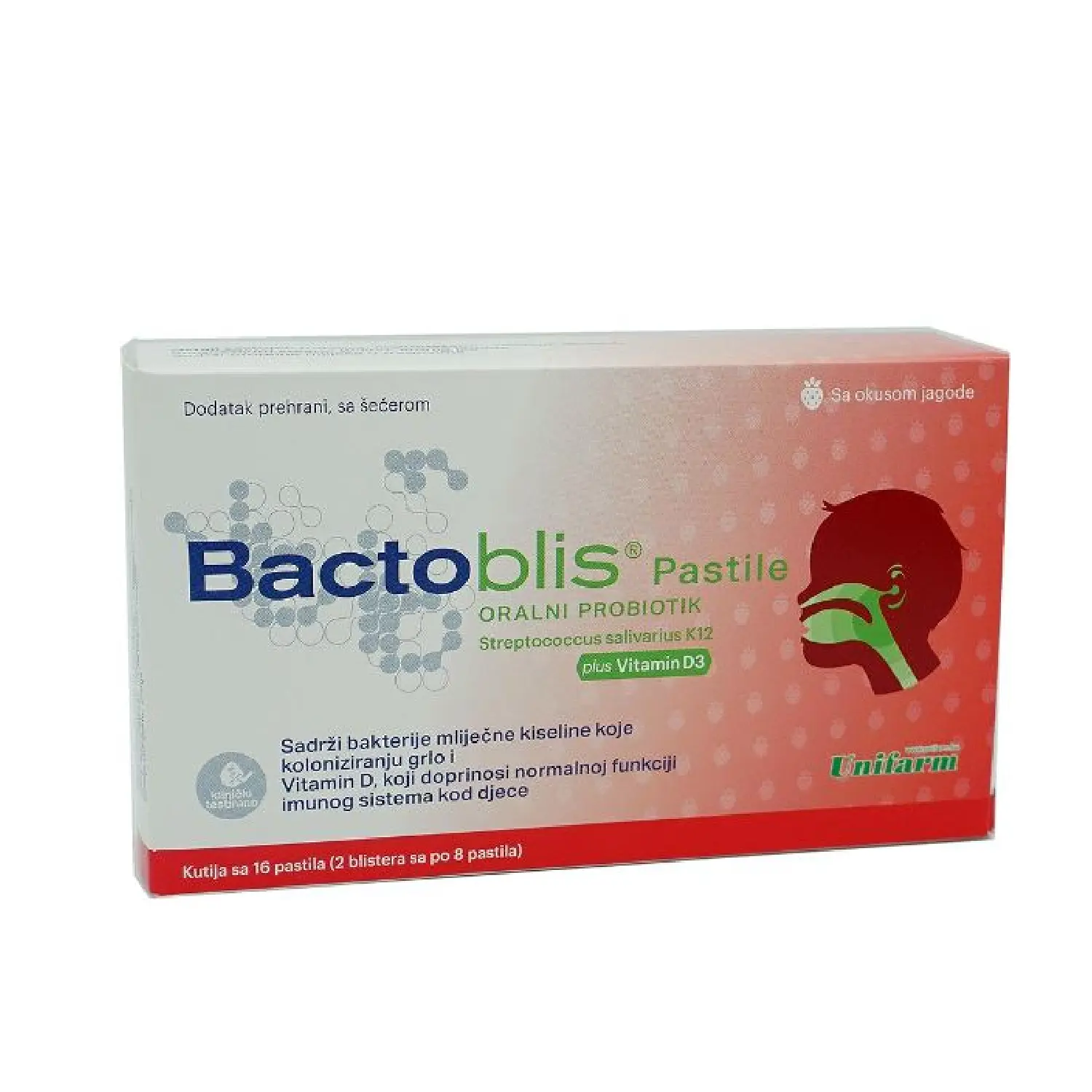 BACTOBLIS Кесички за деца X16 орален пробиотик