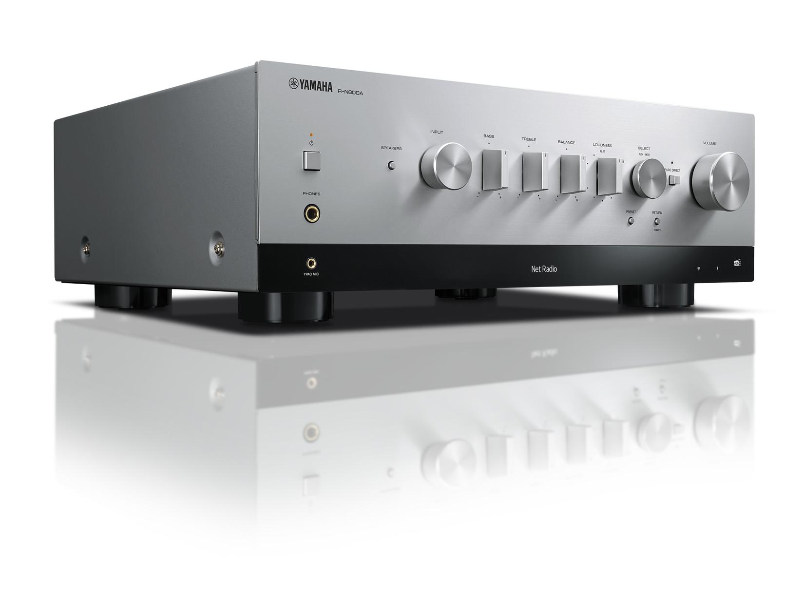 YAMAHA Мрежен ресивер R-N800A сребрен