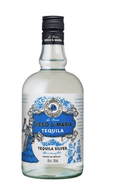 DIEGO & MARIA Tequila Silver 38% 0.7L