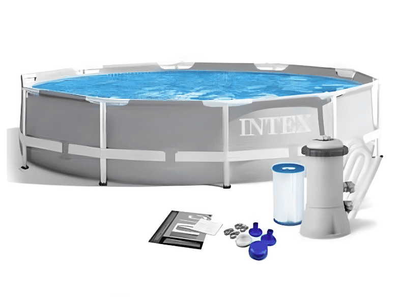INTEX Базен со Метална Рамка, со Пумпа и Филтер PRISM FRAME 3,66 x 0,76