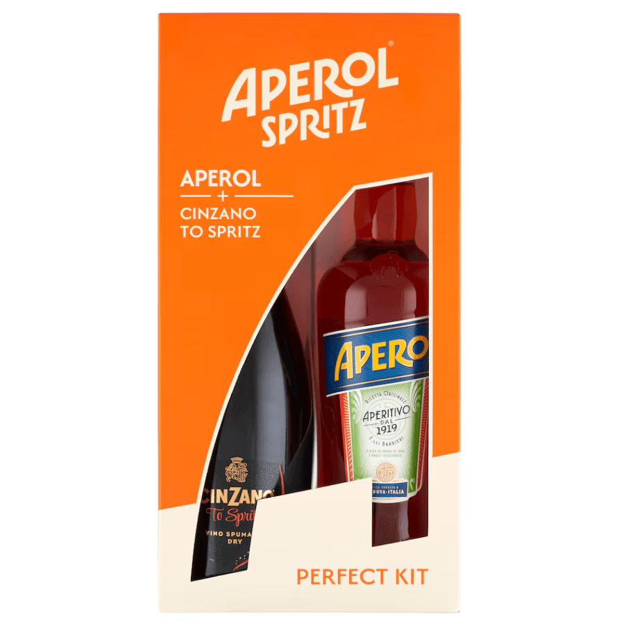 APEROL Сет Spritz  0.7л + Cinzano 0.75л 11%