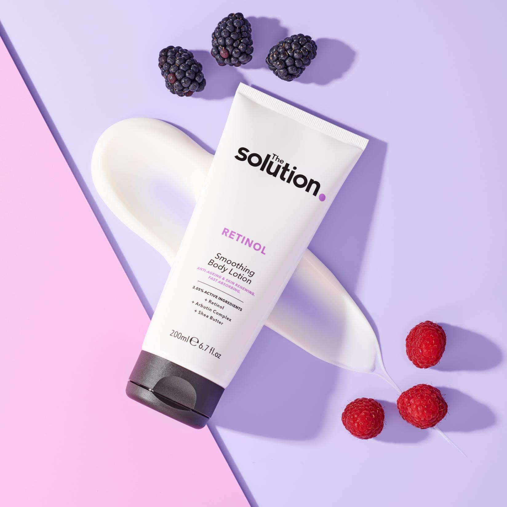 THE SOLUTION Лосион за тело Retinol Smoothing Body Lotion 200ml