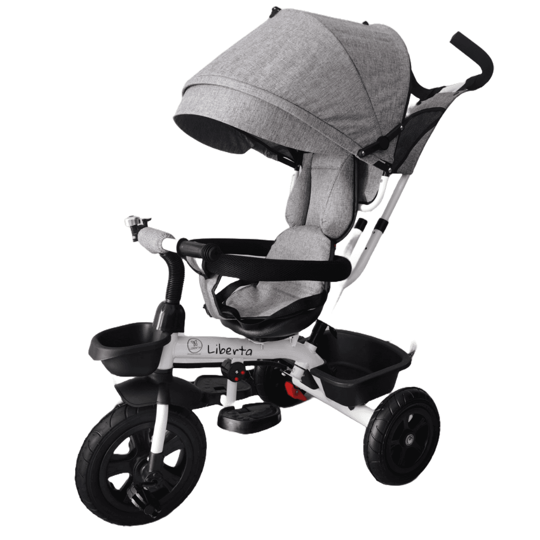 LIBERTA Трицикл RACER (2во1), Сив