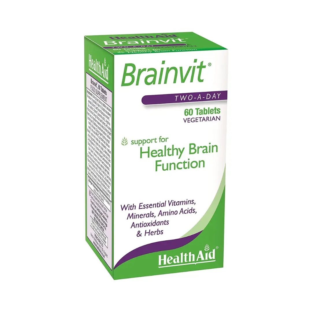 HEALTHAID Таблети Brainvit, сет 2 x 60 таблети
