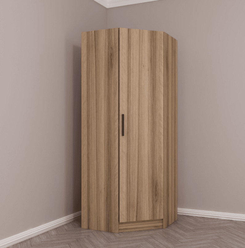 Ханах Хоум Гардеробер Кељ, 74x190x52 см, боја на орев