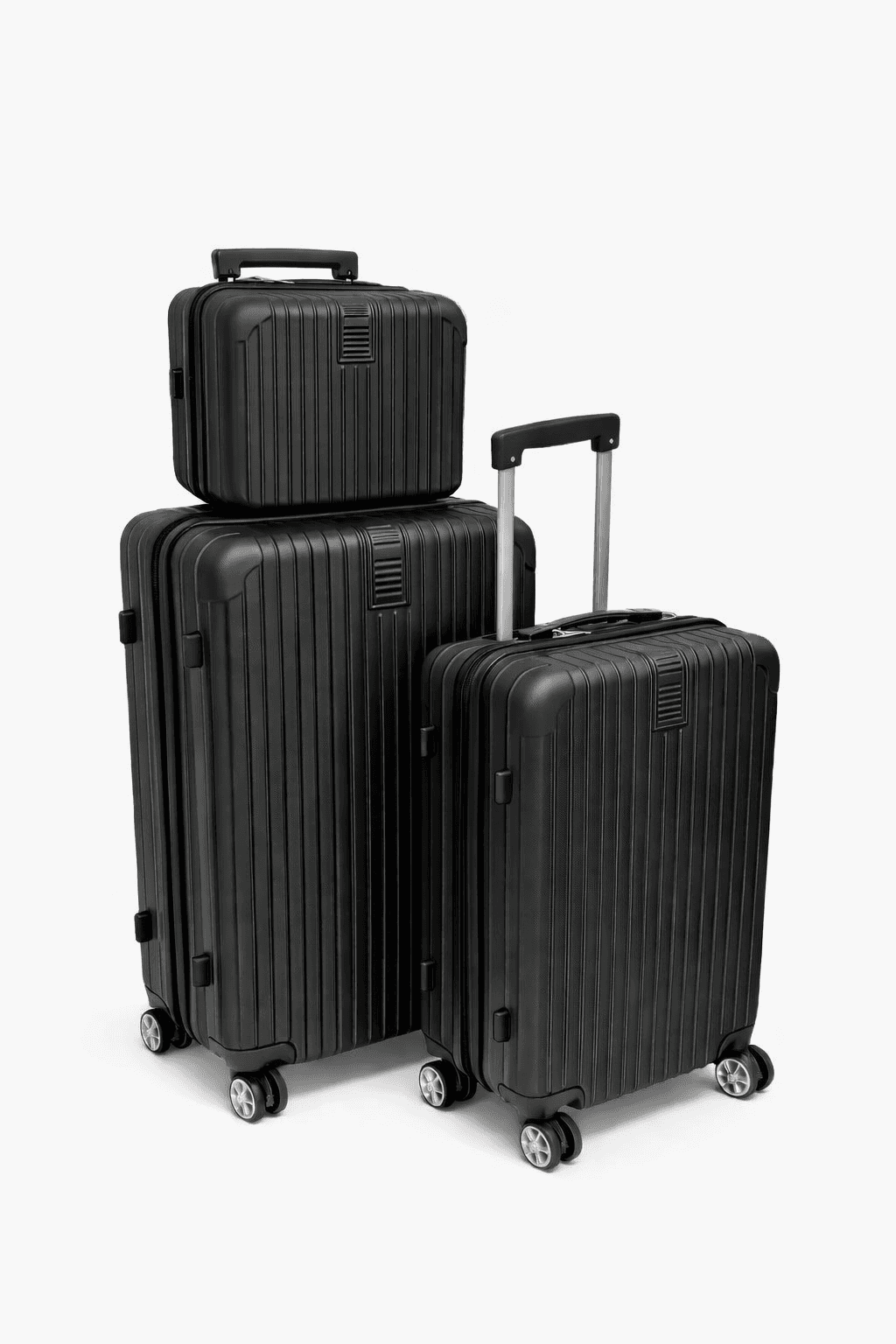 Tripmates Сет куфери R0289, 3/1, Црни