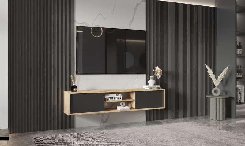 SITONA ТВ комода NORDIS - 160 × 30 × 30 см