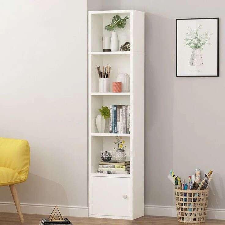 Sitonia Плакар со полици SOLIS - 157 × 24 × 33 см