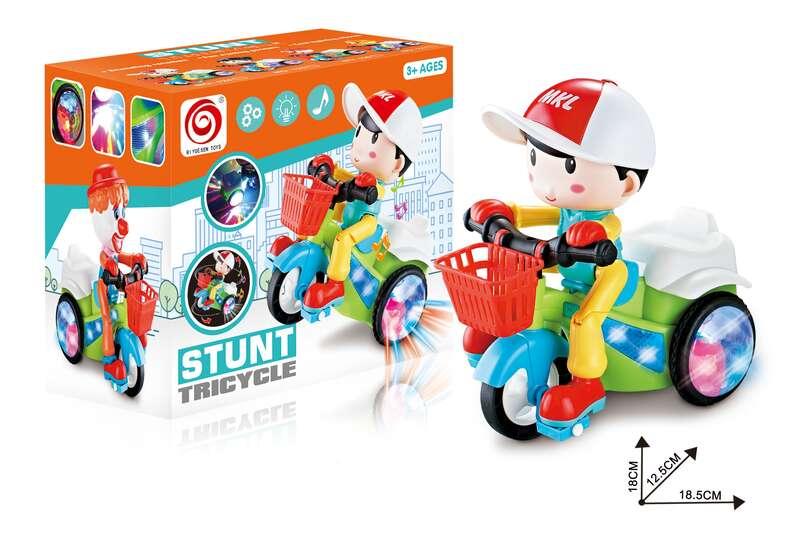 Трицикл со светлина и музика