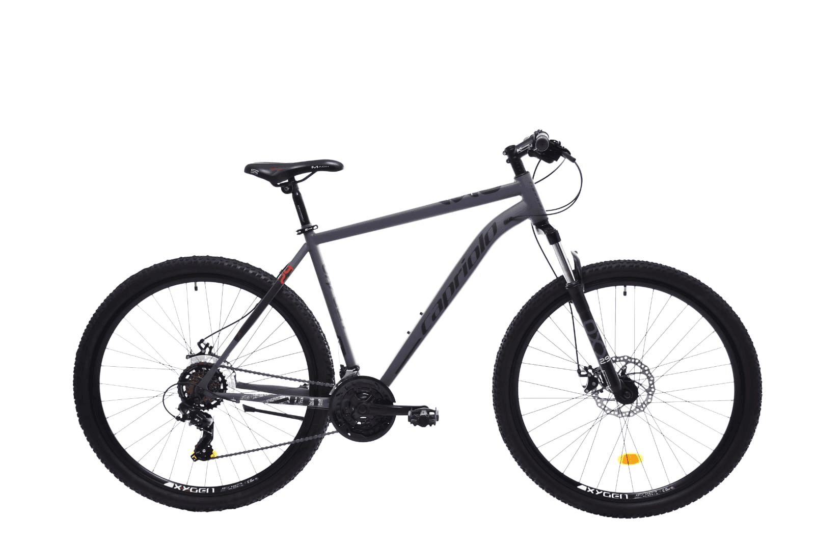 Capriolo Велосипед OXYGEN F:21 W:29 S:21 B:D-D S:Y grey-green