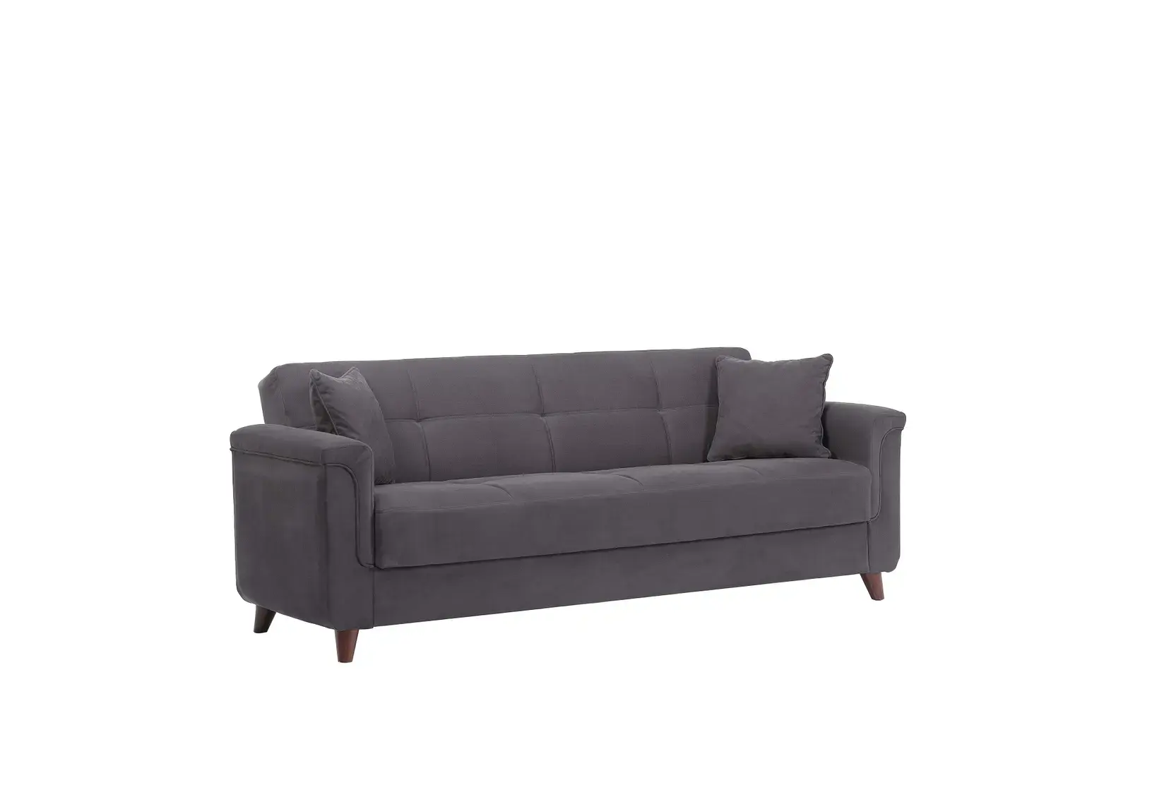 МЕБЕЛ-ВИ Тросед ПЛУМ, Сив