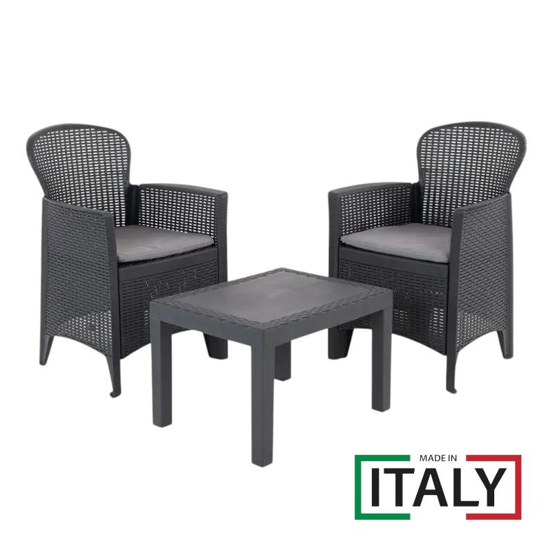 GREEN BAY Akita Градинарски сет антрацит