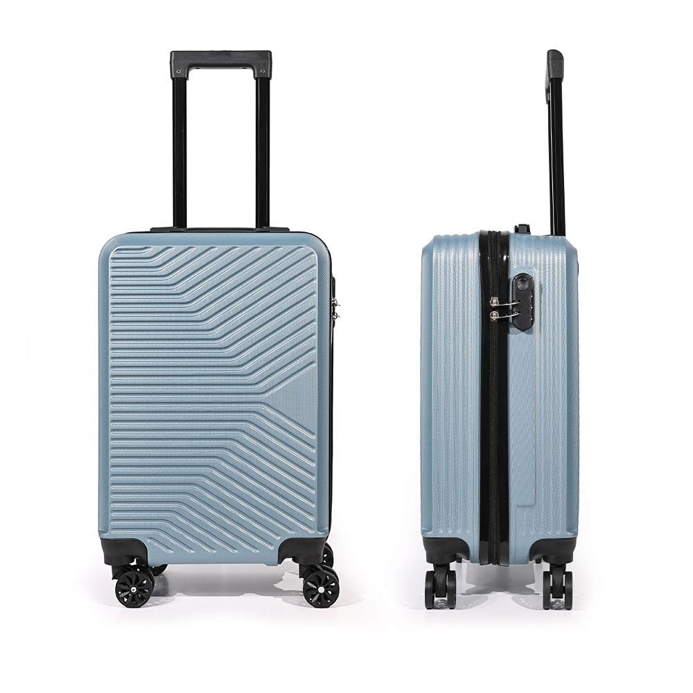 Tripmates Куфер ABS 55×36×23 cm - 360° тркала, светло сина боја