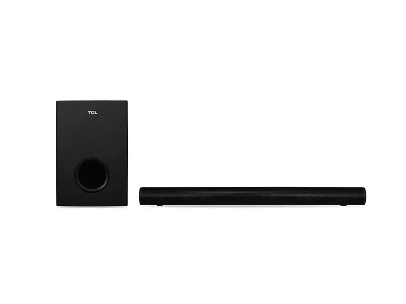 TCL Soundbar со Безжичен Сабвуфер - Моќен Бас и Премиум Звук, S522WE, 200W, 2.1