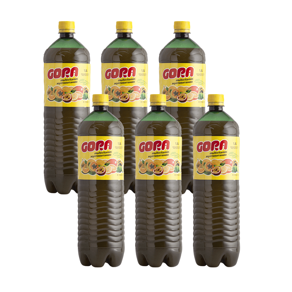 GORA Сок мултивитамин 6x1.5l