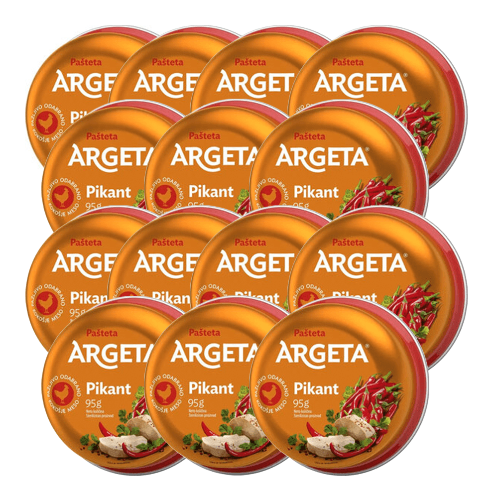 ARGETA паштета пикант сет 14*95гр.