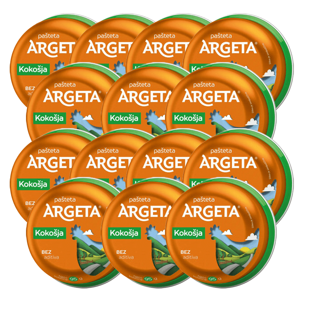 ARGETA паштета кокошкина сет 14*95гр.