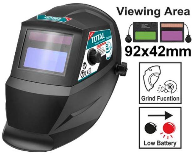 Маска за заварување Total Automatic TSP9306, 92x42mm