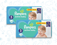 0 thumbnail image for PAMPERS Пелени Active Baby Junior 5 (11-16кг.) 2x60