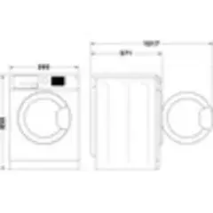8 thumbnail image for WHIRLPOOL Машина за перење FFL 7259 W EE