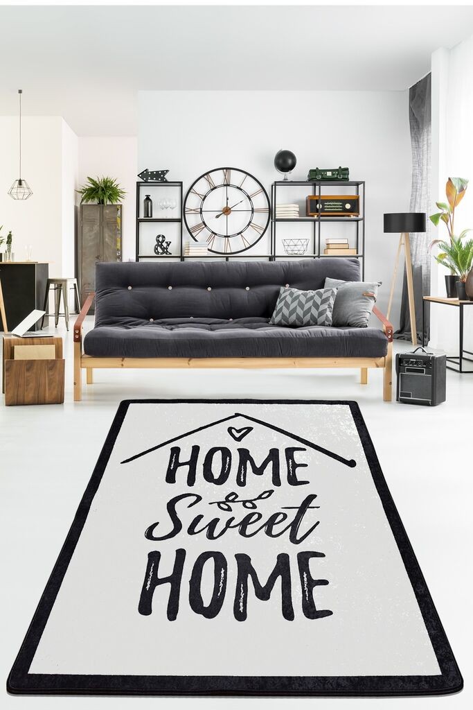 Conceptum Hypnose Carpet Casa, 80x150cm, црно-бело