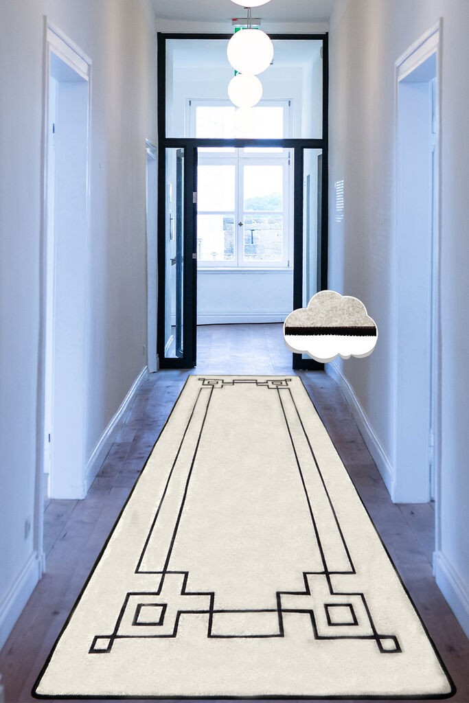 Квадратен тепих Conceptum Hypnose, 80x300cm, Крем