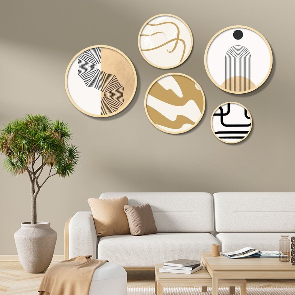 Декоративна слика Wallity Yats-06, 43,5x43,5 см, 5 дела