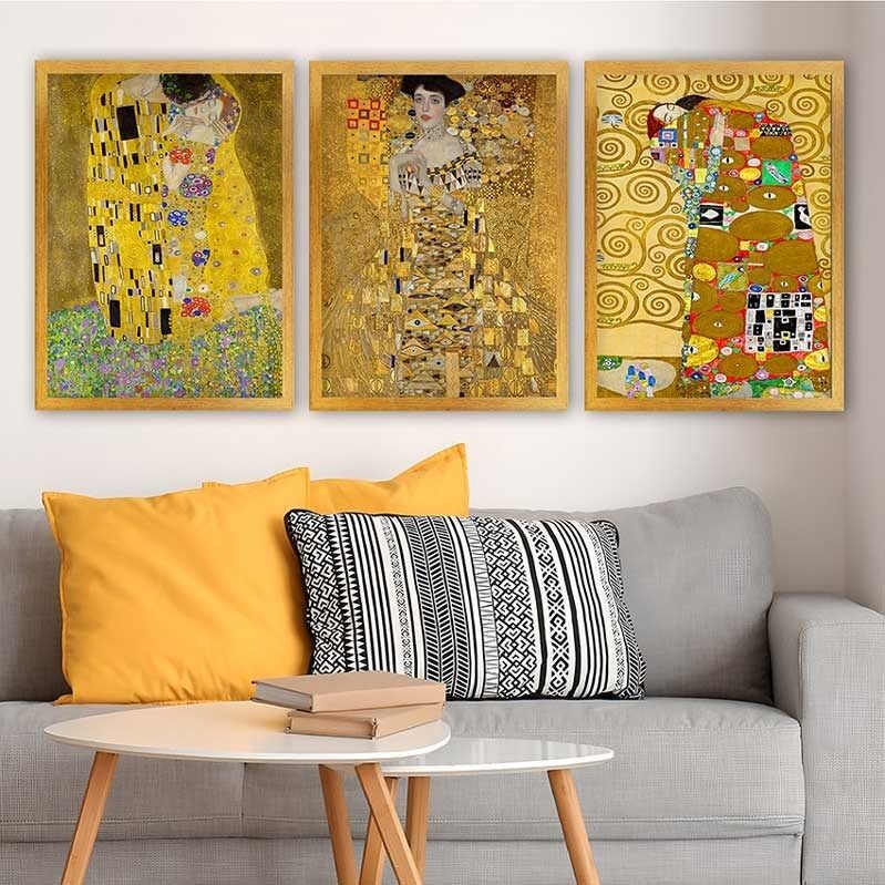 Декоративна слика Wallity 3AC_UN3847949 _3545, 35x45 см, 3 дела