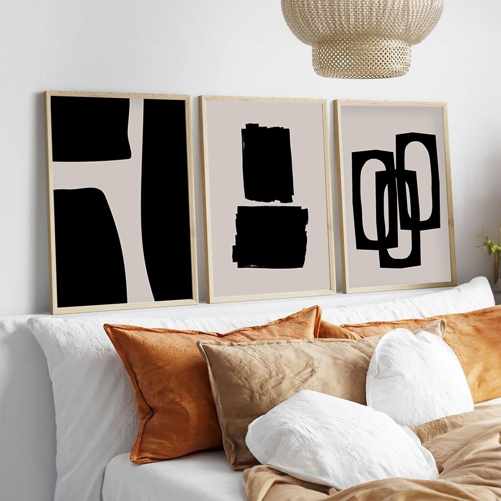 Декоративна слика Wallity Huhu236, 50x70 см, 3 дела