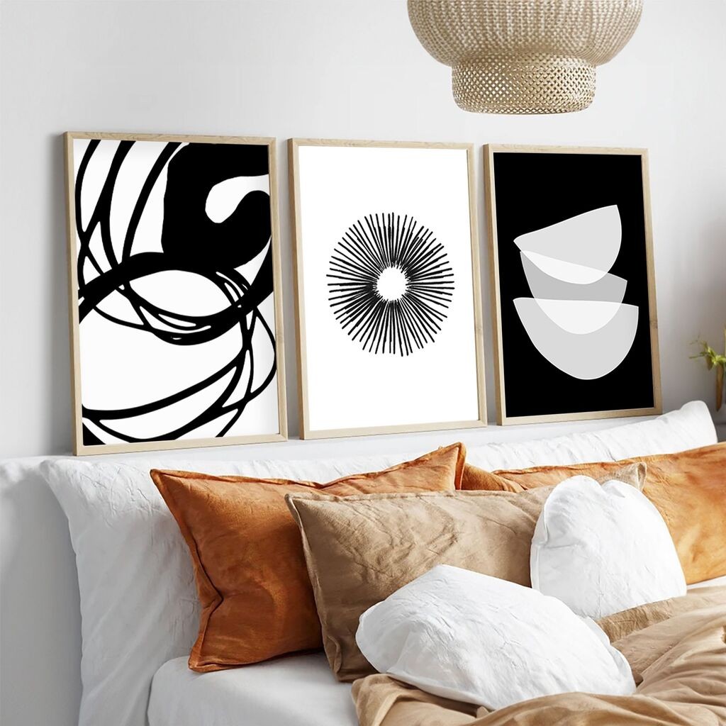 Декоративна слика Wallity Huhu241, 50x70 см, 3 дела