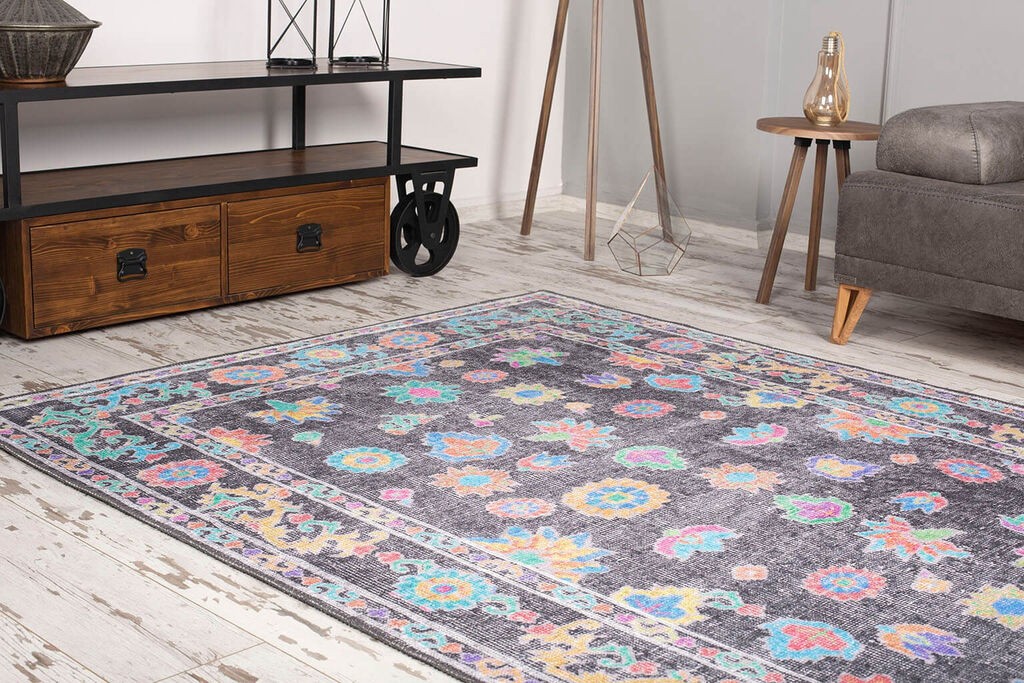 Conceptum Hypnose Carpet Soul Chenille 146, 75x150cm, црна