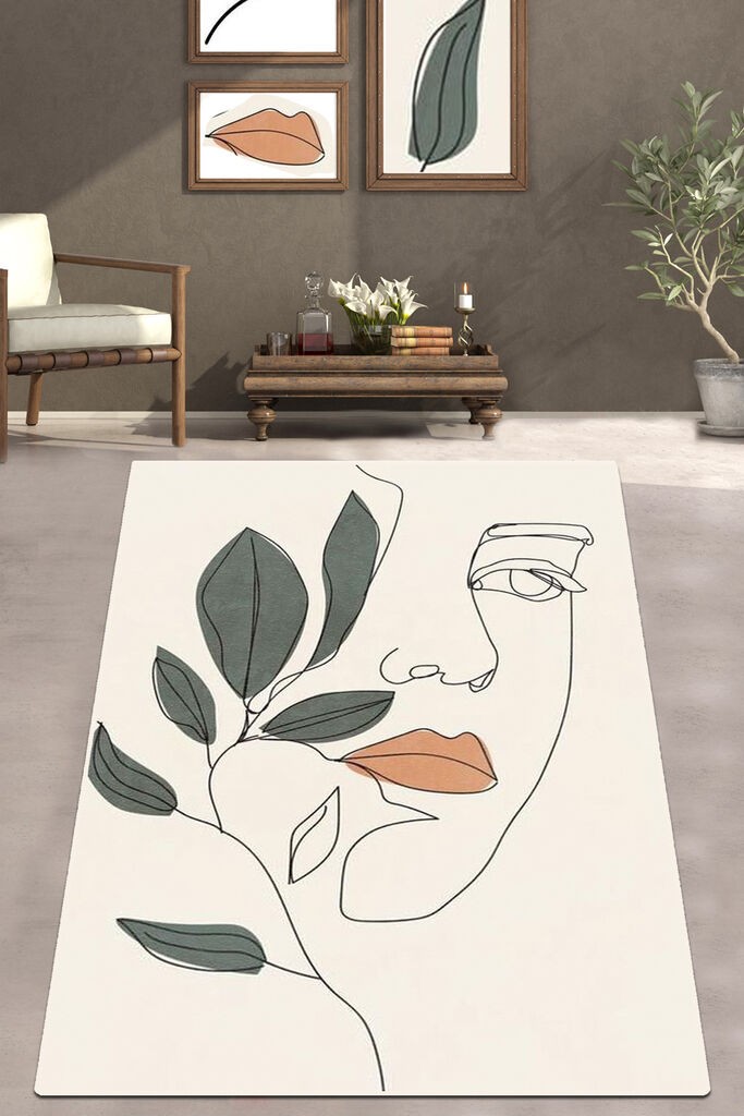 Решение за лице за тепих Conceptum Hypnose, 80x150cm, Шарено