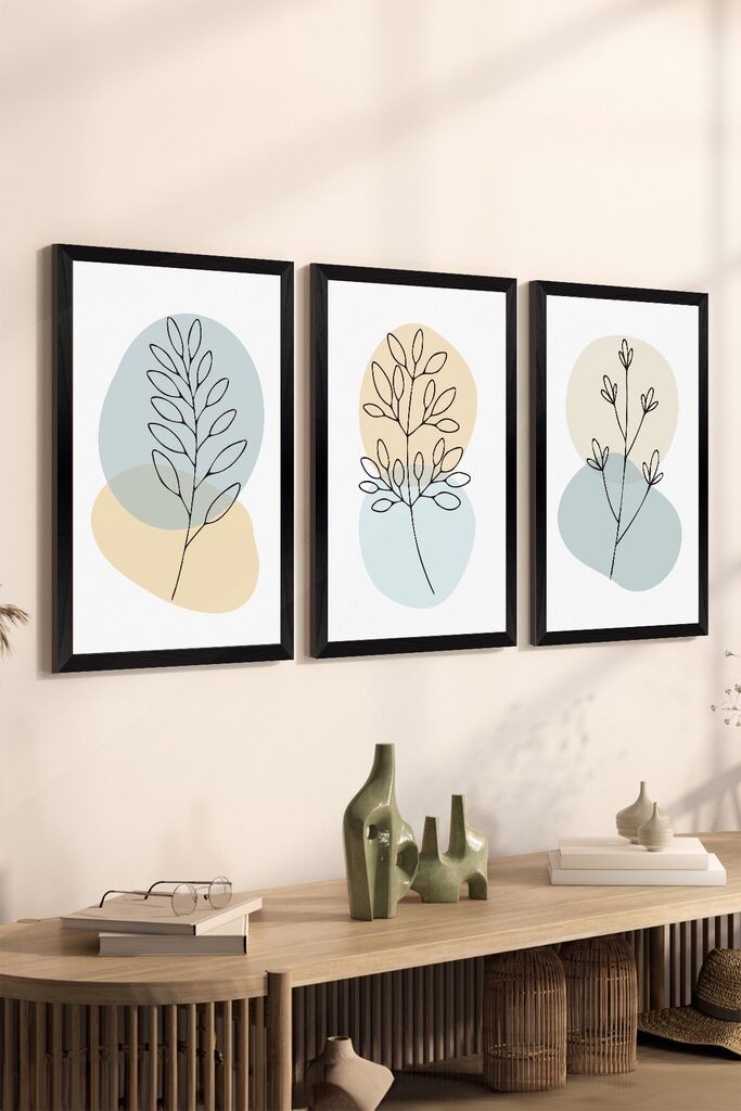 Декоративна слика Wallity Artsycllct25, 33x48 см, 3 дела