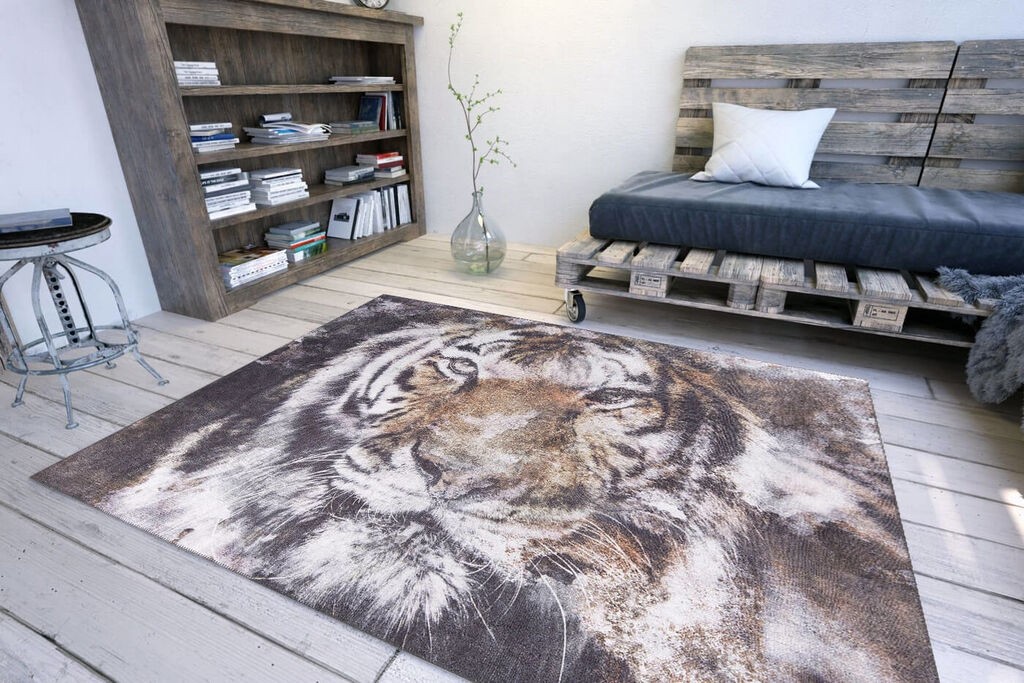 Conceptum Hypnose Carpet Opus Chenille 321, 75x150cm, кафеава