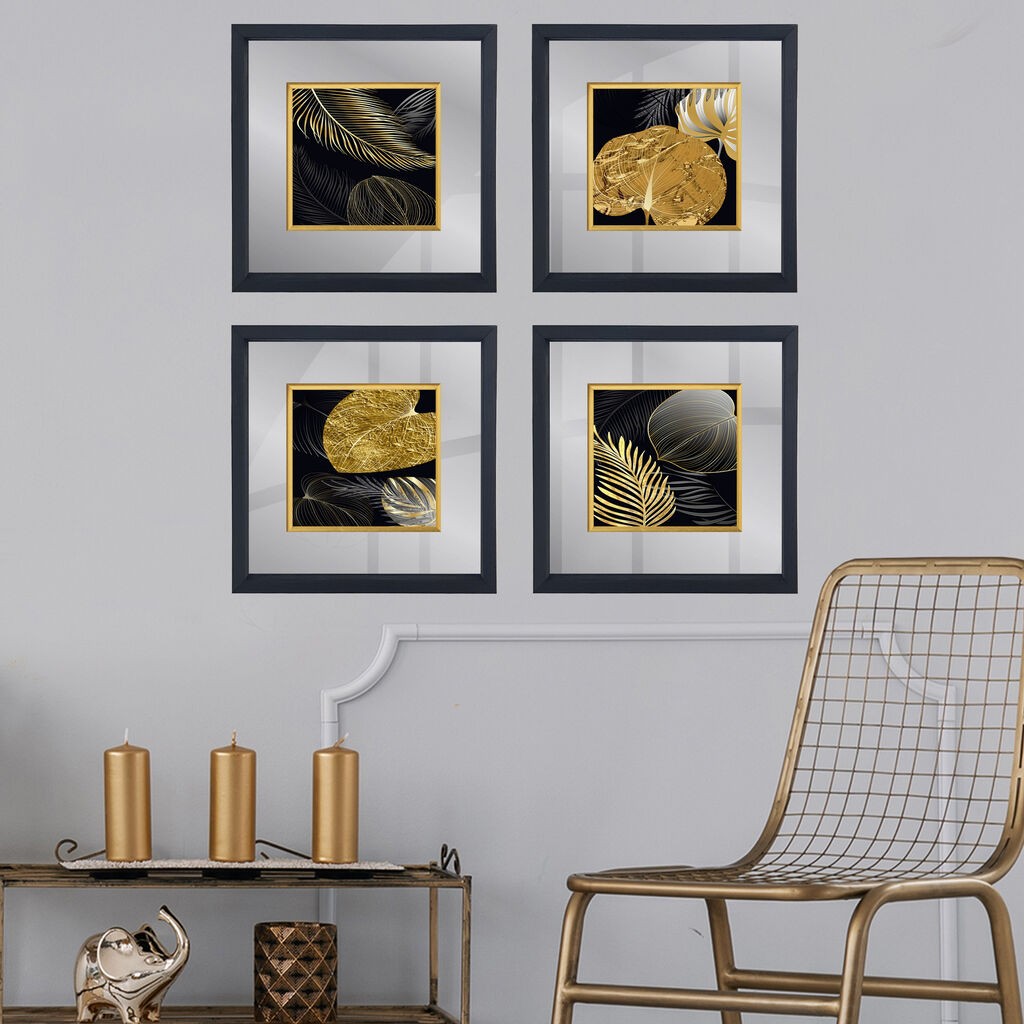 Декоративна слика Wallity CAM1915224097, 32x32 см, 4 дела