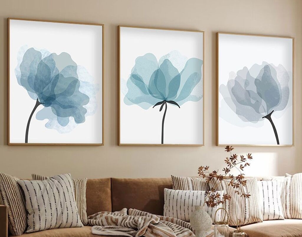 Декоративна слика Wallity Huhu206, 35x50 см, 3 дела