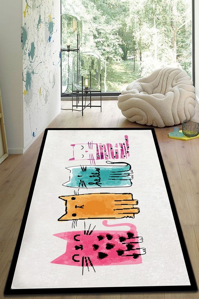Conceptum Hypnose Carpet Baby Cats, 80x150cm, Шарена