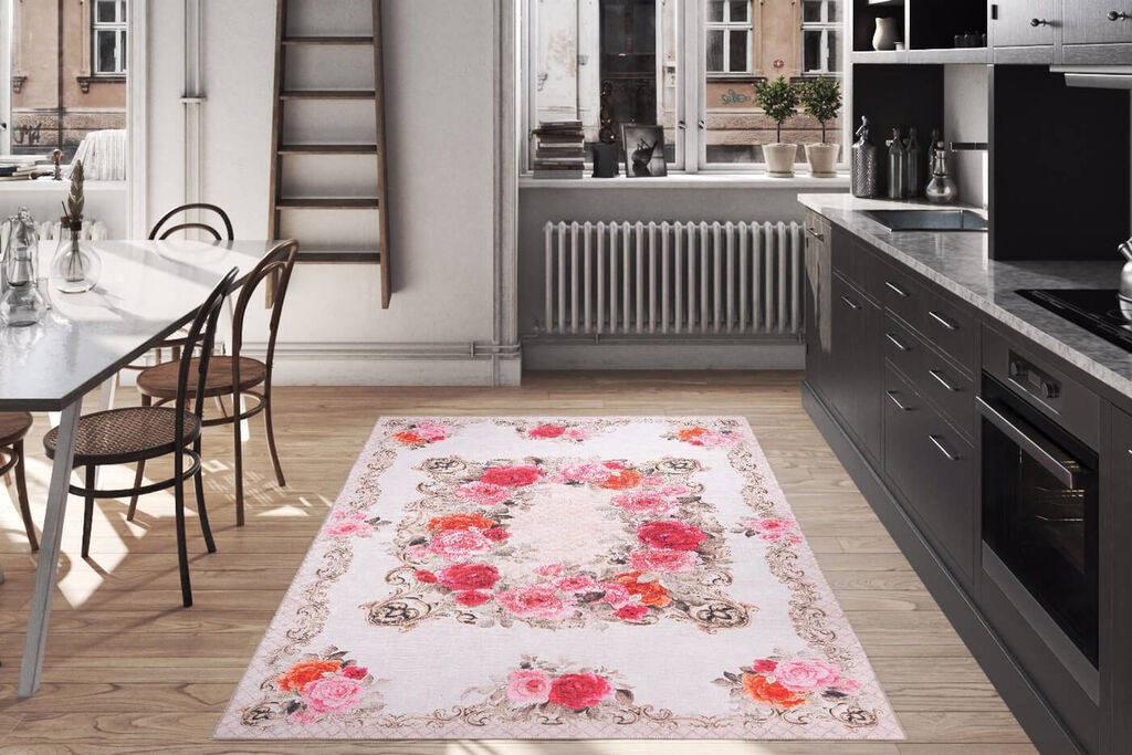 Conceptum Hypnose Carpet Funk Chenille 263, 75x230cm, бела