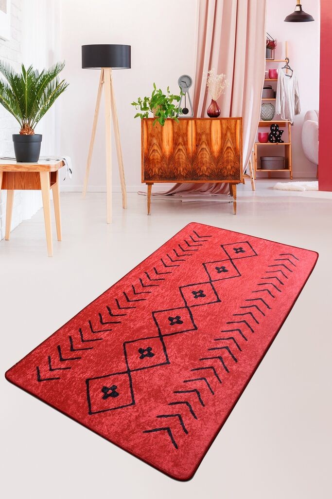 Conceptum Hypnose Carpet Fiona, 80x200cm, Црвен